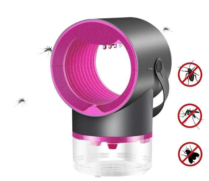 JG20375133 USB LED Light Wave Bug Zapper Mosquito Insect Killer With Handle