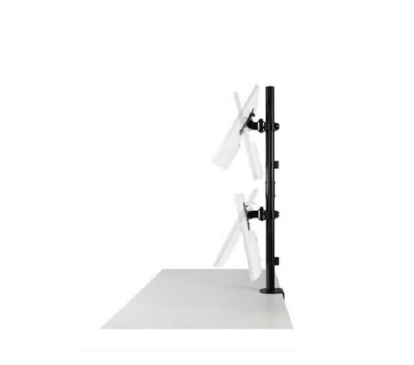 XF0670 Dual Table Clamp Monitor Stand 13 To 27