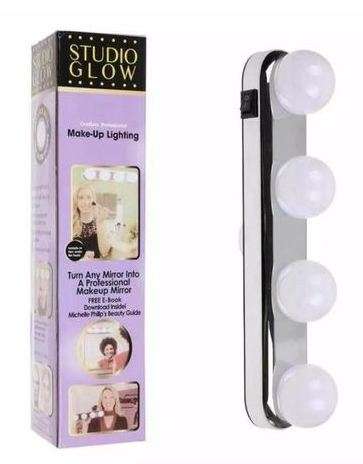 FA-ZK-04 4 Bulb Studio Makeup Mirror Glow LED Light