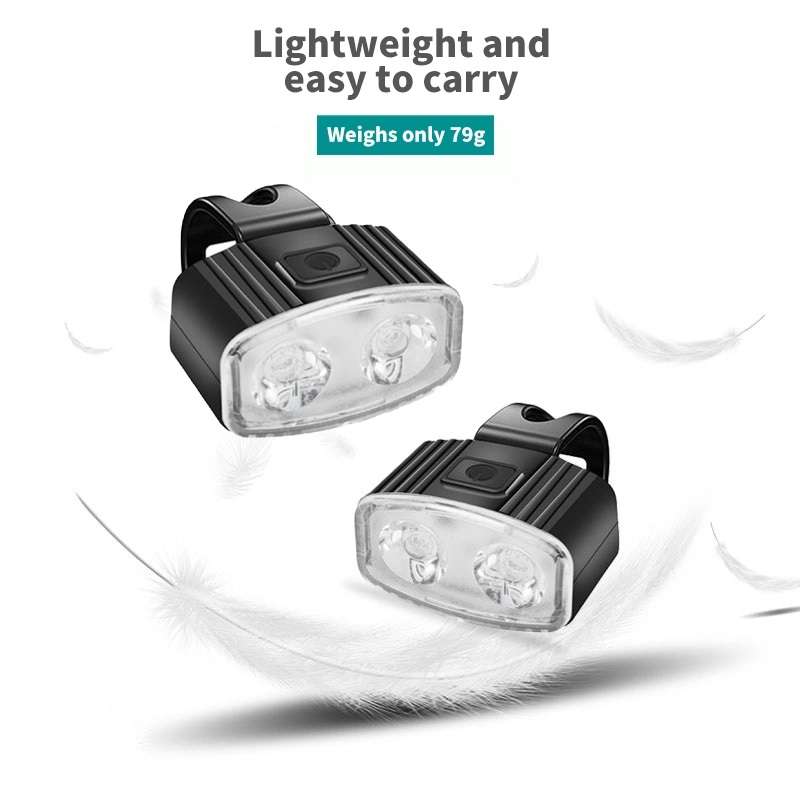 Aerbes AB-ZX02 Mini Bicycle Front Light 260mah Battery White