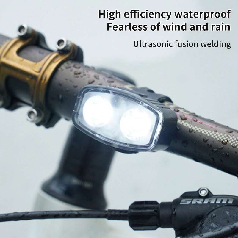 Aerbes AB-ZX02 Mini Bicycle Front Light 260mah Battery White