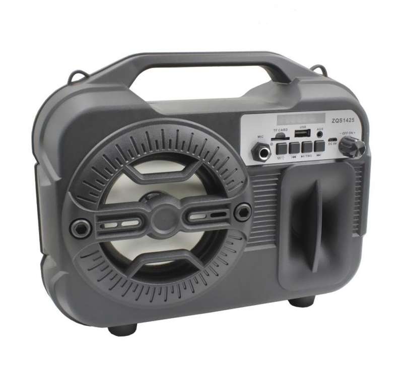 ZQS1425 TWS RGB 12W Bluetooth Speaker With FM Radio And Easy Carry  1500mah