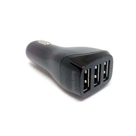 Triple Port Car Charger