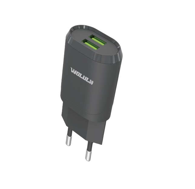 Wolulu AS-51377 Dual USB Wall Charger 2.1A