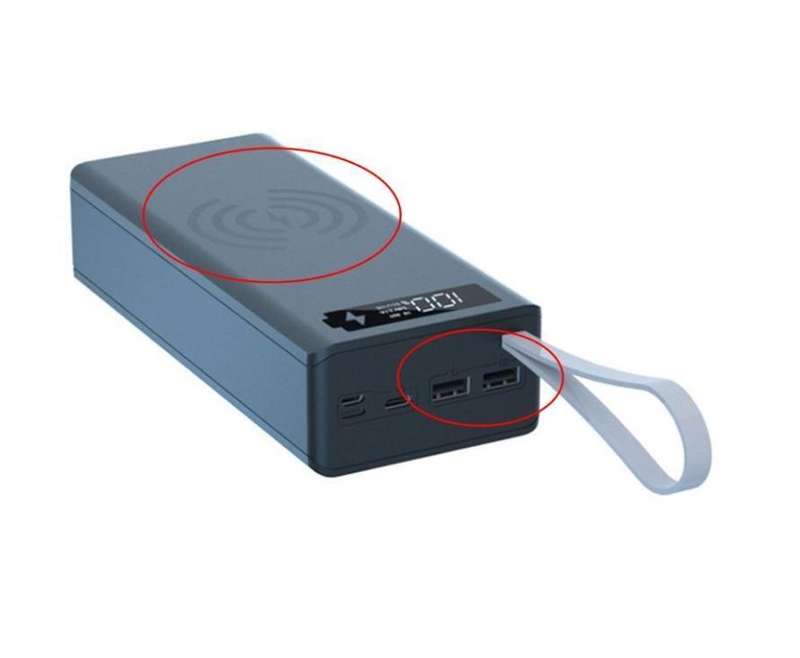 SE068 18W Battery Case Shell with Wireless Charging Q1