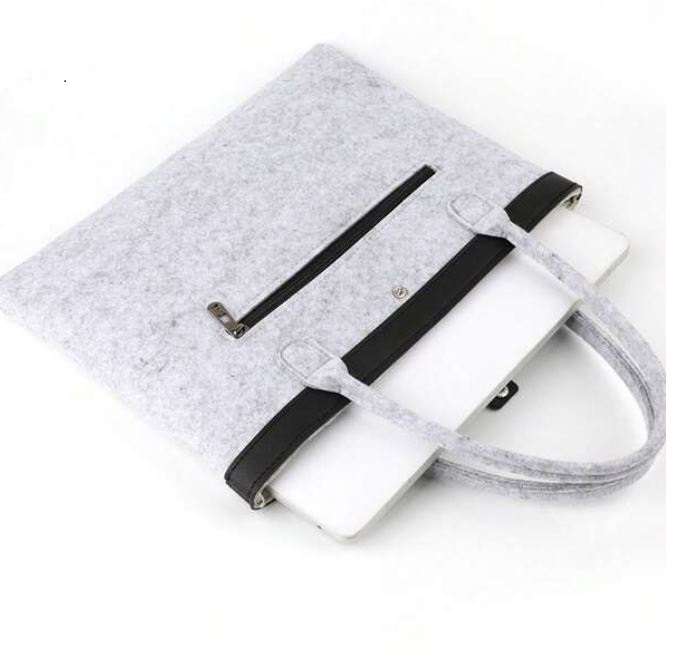 SE-155 Felt Laptop Handheld Bag 12Inch