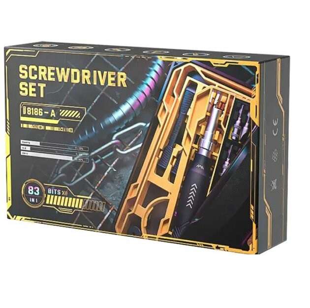 JAKEMY JM-8186-A 83 in 1 Magnetic Screwdriver Set