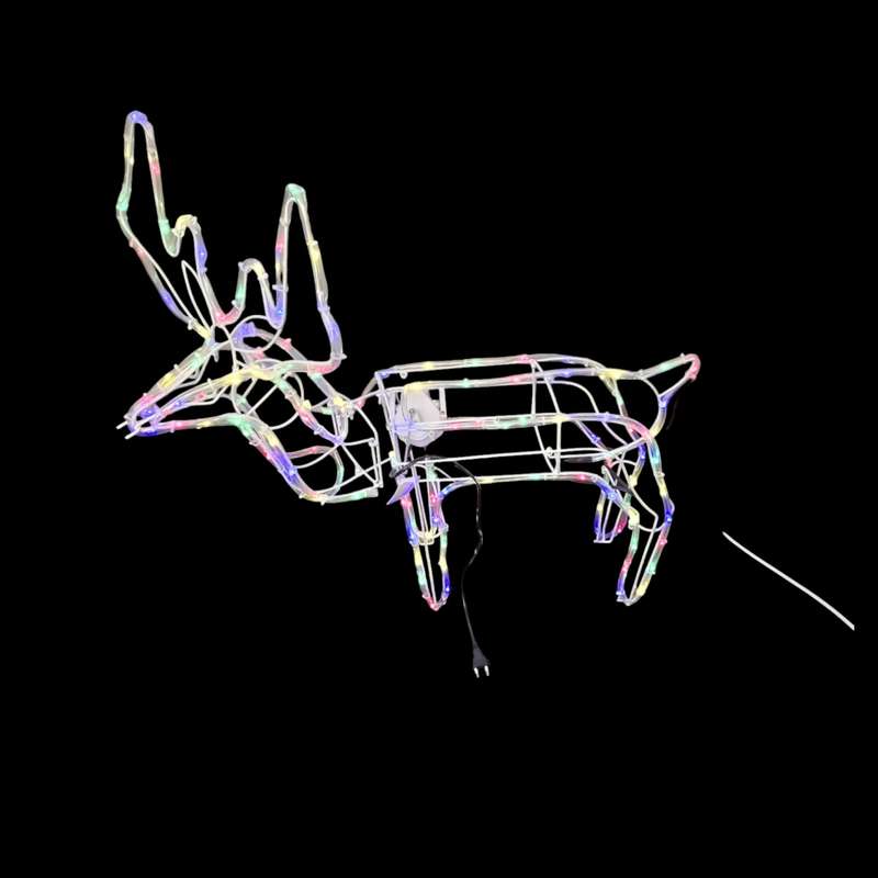 ZYF-D109 Fold Up RGB Reindeer Christmas Patio Light With Moving Head