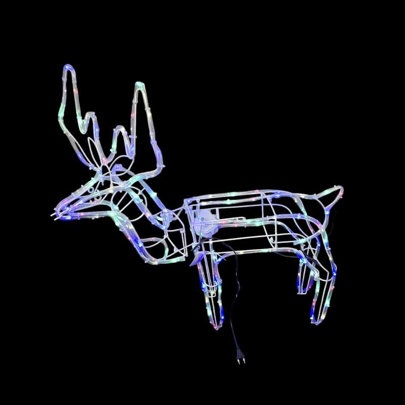 ZYF-D109 Fold Up RGB Reindeer Christmas Patio Light With Moving Head