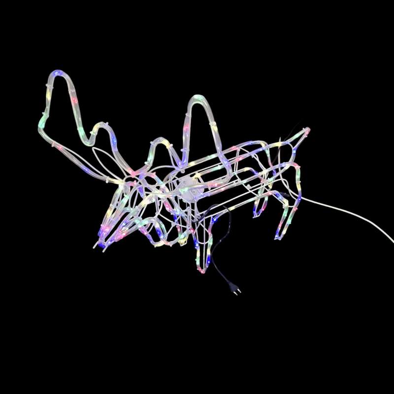 ZYF-D109 Fold Up RGB Reindeer Christmas Patio Light With Moving Head