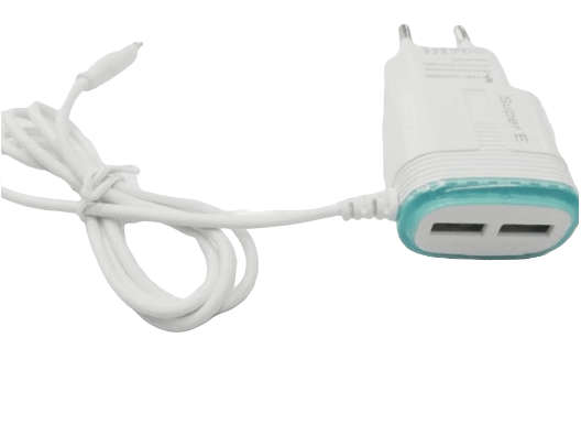 Supper-E Fast Wall Charger with Built In Micro USB Cable