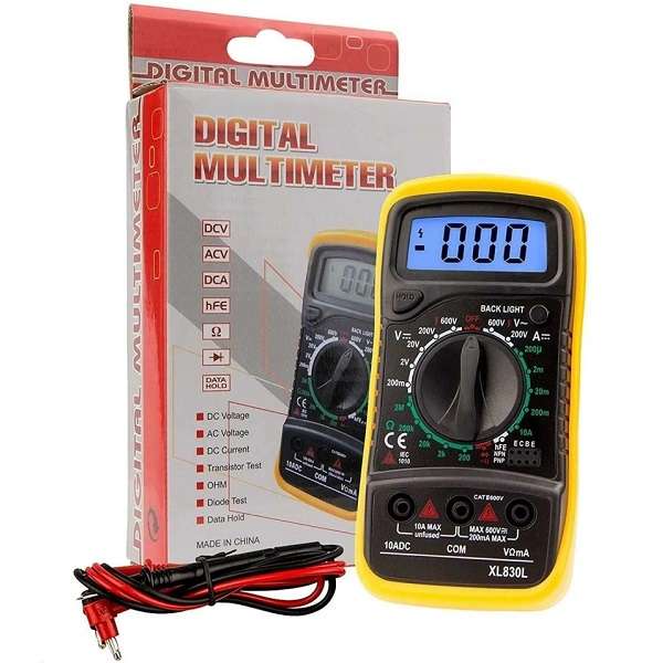 JG20375101 LCD Mini Digital Multimeter Testing Tool DT850L