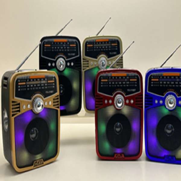 YS-216BT Rechargeable RGB Bluetooth MP3 Speaker Player With Torch