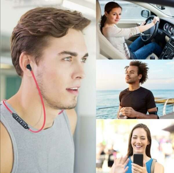 Wireless Neckband Bluetooth Sports Earphones
