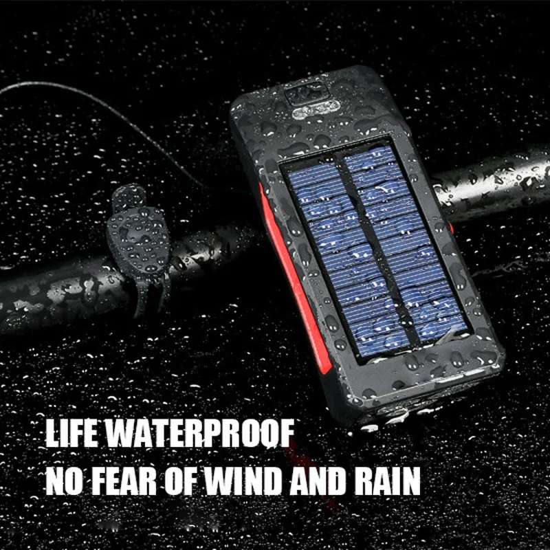 Aerbes AB-TY27 Solar Powered LED Bicycle Light with Horn 120DB
