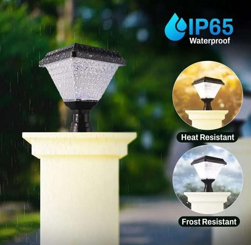 Aerbes AB-TY134 Solar Powered Garden Light RGB ,White &amp; Warm White With Remote Control