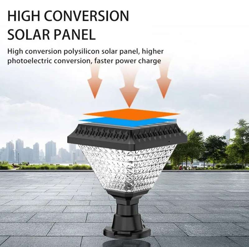 Aerbes AB-TY134 Solar Powered Garden Light RGB ,White &amp; Warm White With Remote Control