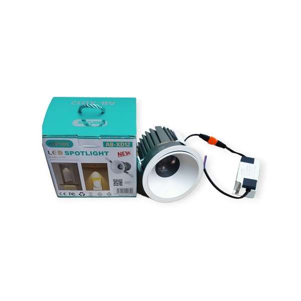 Aerbes AB-XD12 Recessed LED Round Spotlight 18W