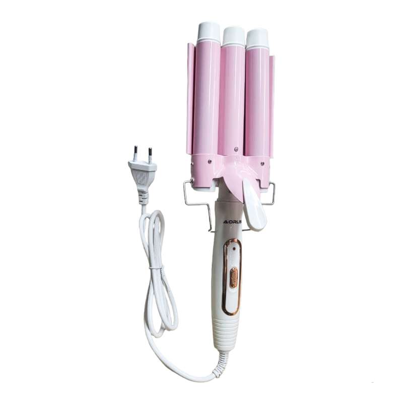 Aorlis AO-50022 Three Barrels Professional Egg Roll Curling Iron