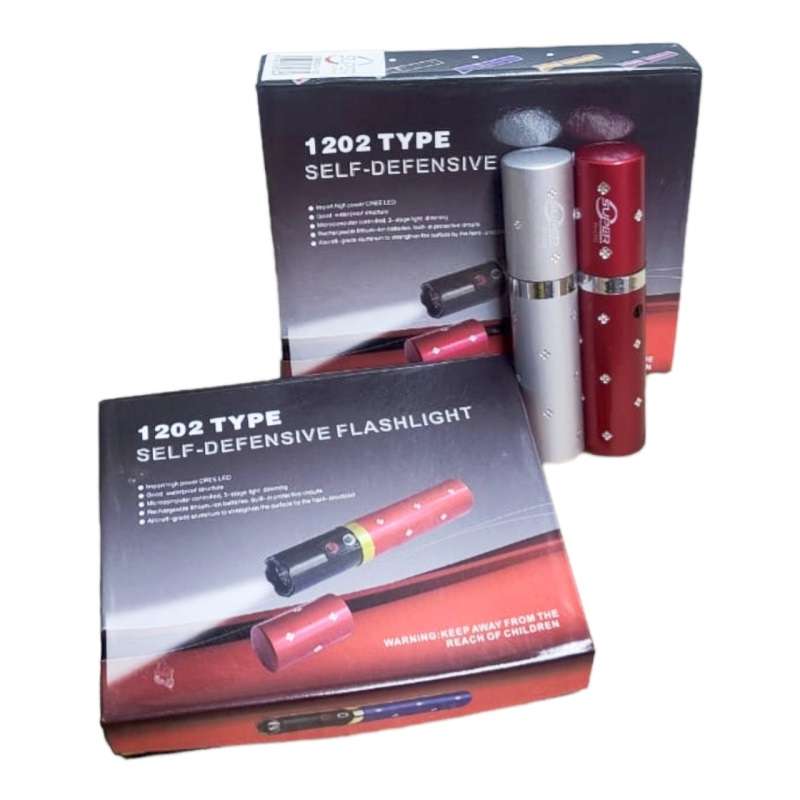 500023 Mini Lipstick Self-Defensive Flashlight With