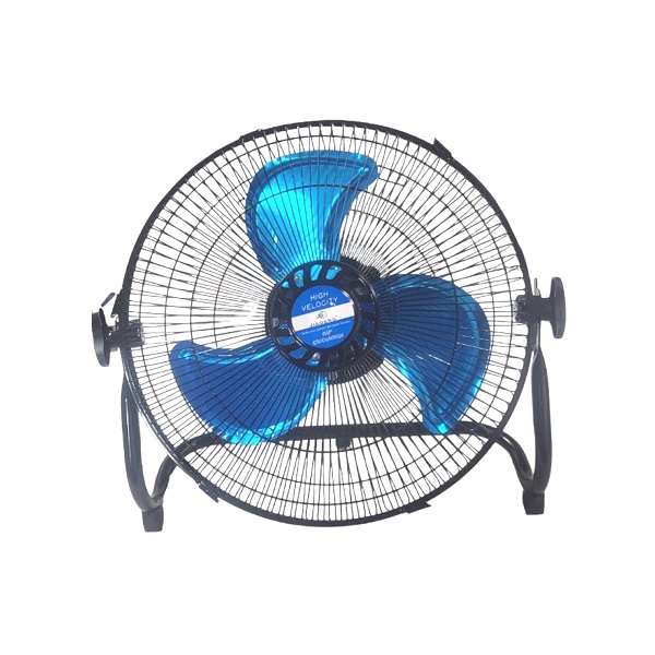 Jiageng JG20375108 Rechargeable Solar Fan 12Inch 10W With 3 Speed Oscillating