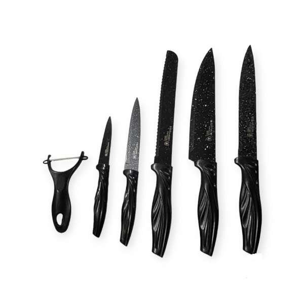 EVDRTVERTH SYF-034 Non Stick Knife Set Of 6  7313