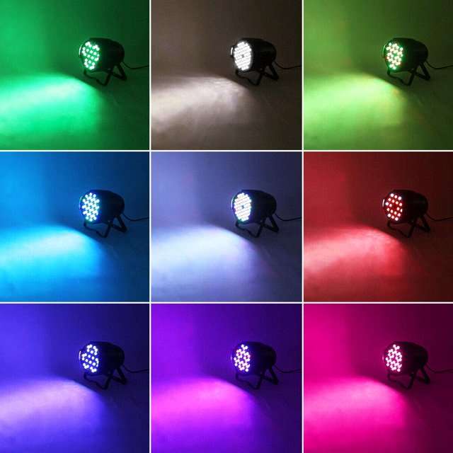 PM-008 Aluminum Cast Par DJ Stage Light 54 LED