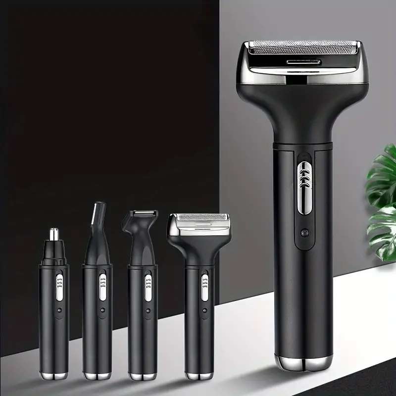 Aorlis AO-78150 Rechargeable Men's Shaving Grooming Kit 4 In 1