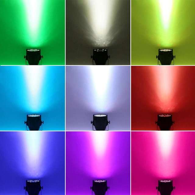 PM-008 Aluminum Cast Par DJ Stage Light 54 LED