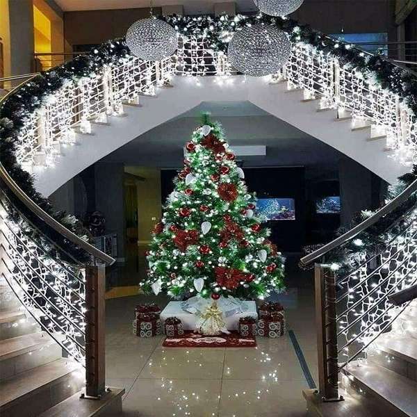 ZYF-102L LED Fairy Curtain Light White 6x0.53M