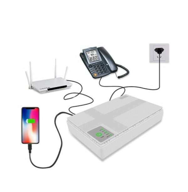 MT118 4G Wireless Router + TG-119 Mini DC 8800maH UPS Battery Backup For Router