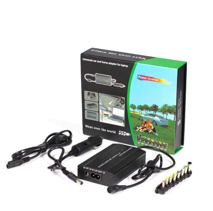 120W Universal Laptop Charger For Car &amp; Home Charging