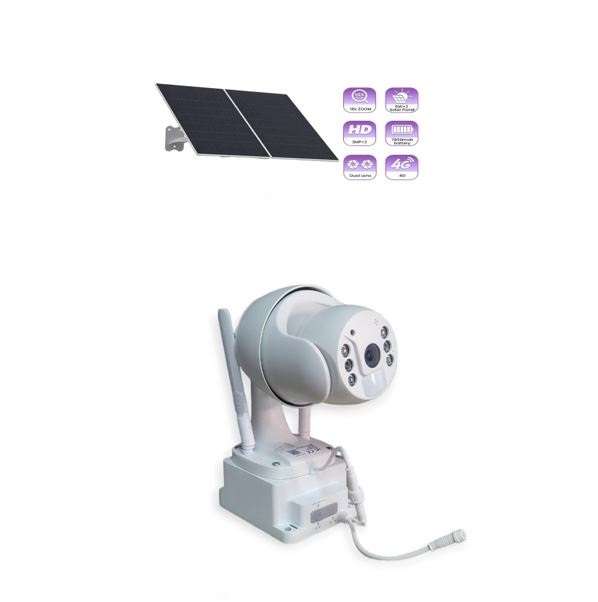 RBX-SL100 4G Solar Powered Surveillance Camera Ubox App