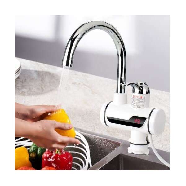 XF000003 Bottom Water Inlet Heated Faucet With Shower