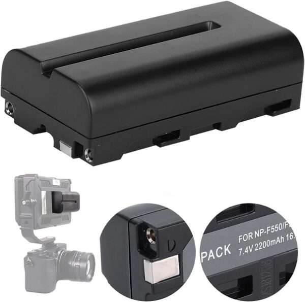 XF00077 F550 Camera Battery For Sony F550/F570 2400mah 7.4V