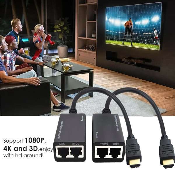 SE-169 HDMI To Two RJ45 Converter