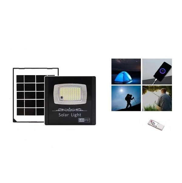 Oroku Power OP-030 Solar Powered Floodlight With Remote Control 30W