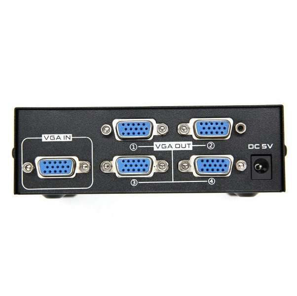 SE-L36-4  VGA 1 to 4 Port Splitter 200MHz