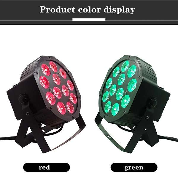 PM-007 RGB Flat PAR Stage Light 12LED