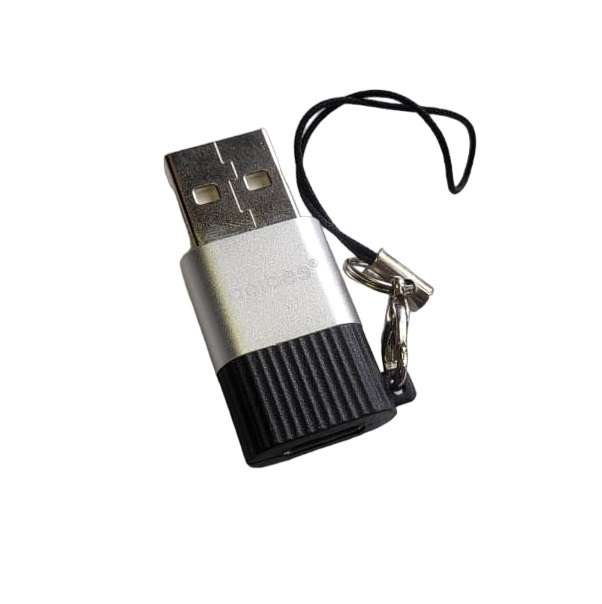 Aerbes AB-SJ40  USB 3.0 Male To Type C Female Adapter With Lanyard