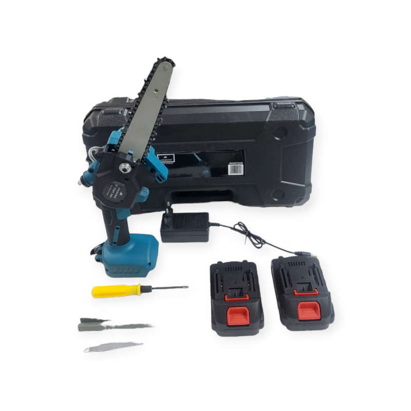 Jiageng JG20375059 Electric Rechargeable Chain Saw With 2 x 25V 7500mah Battery 6"