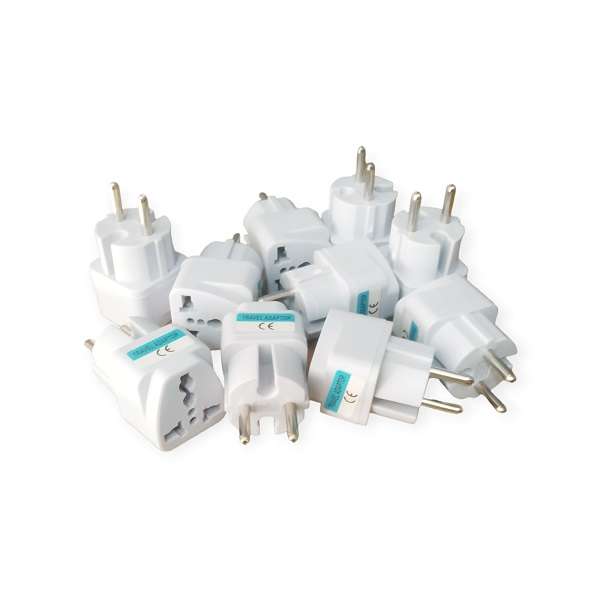 SE-L138 International Adapter Plug Pack Of 20