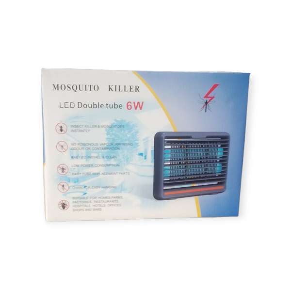 PM-028 Electric Fly Killer 6W, UV Bug Zapper Mosquito Killer Lamp For Home With Hanging Hook