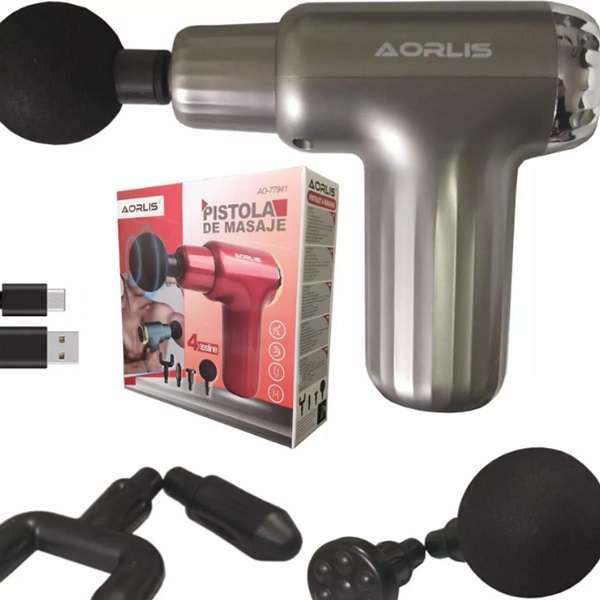 Aorlis AO-77941 Massage Gun 4 In 1