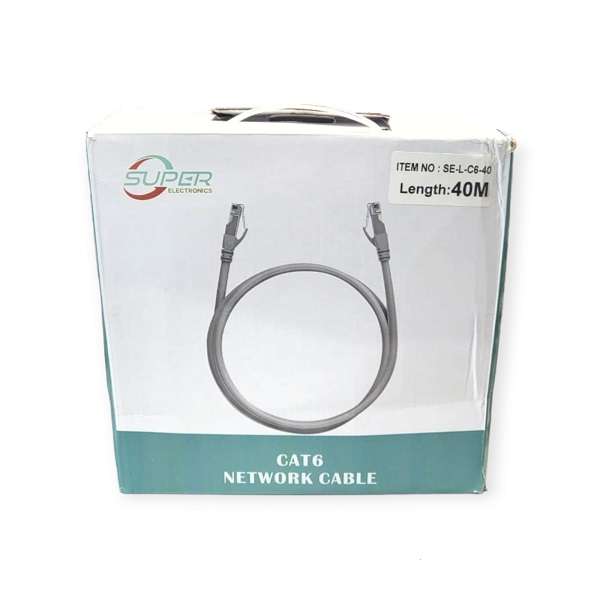 SE-L-C6-40 Cat6 Ethernet Cable 40M
