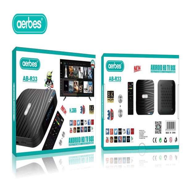 Aerbes AB-R33 T95 X2 Android 8.1 4GB DDR4 64GB eMMC 8K TV Box