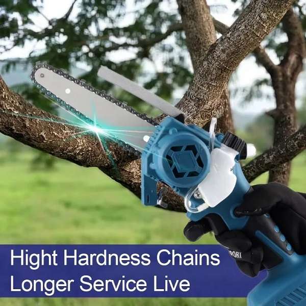Jiageng JG20375059 Electric Rechargeable Chain Saw With 2 x 25V 7500mah Battery 6"