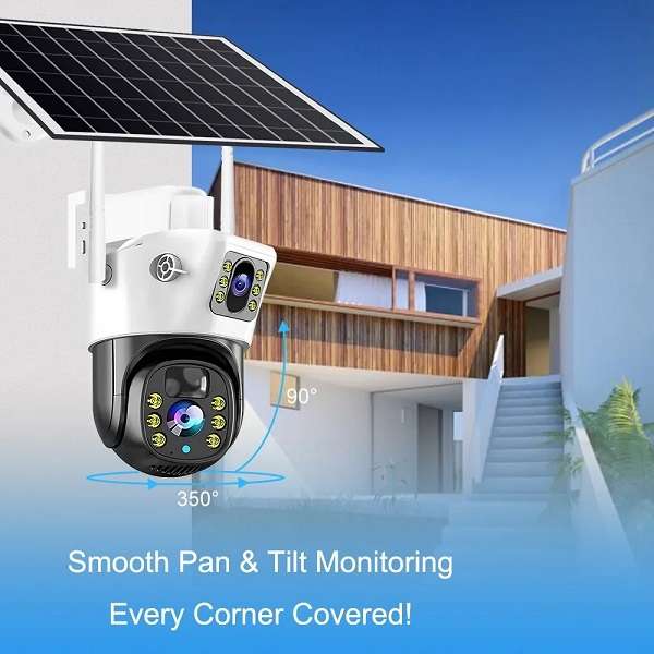 VCS09-4G Solar Powered Outdoor Camera With V380Pro App