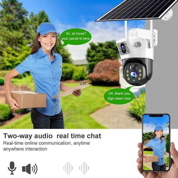 VCS09-4G Solar Powered Outdoor Camera With V380Pro App