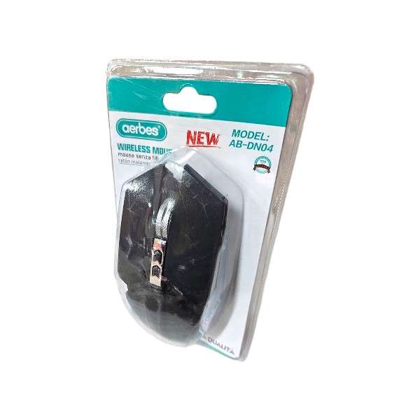 Aerbes AB-DN04 Portable 3200DPI Optical Wireless Gaming Mouse